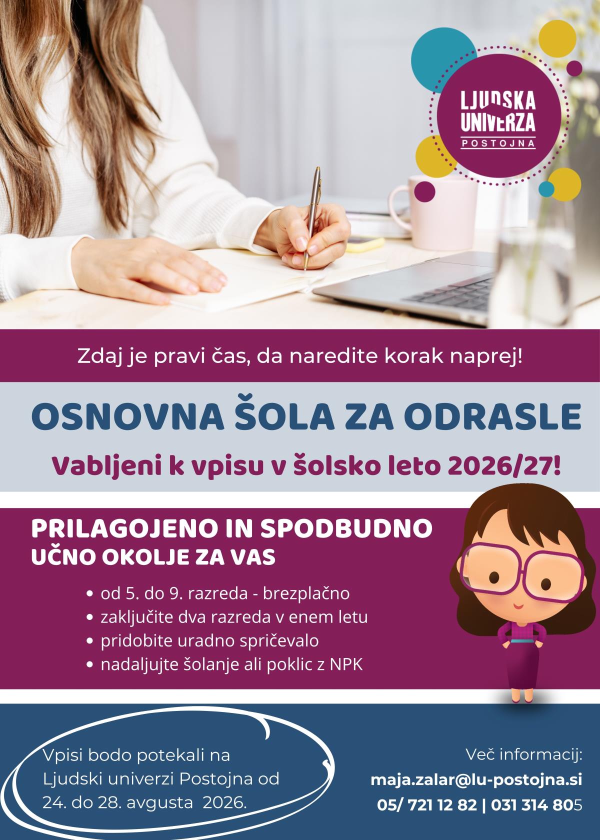 OŠ za odrasle 2026